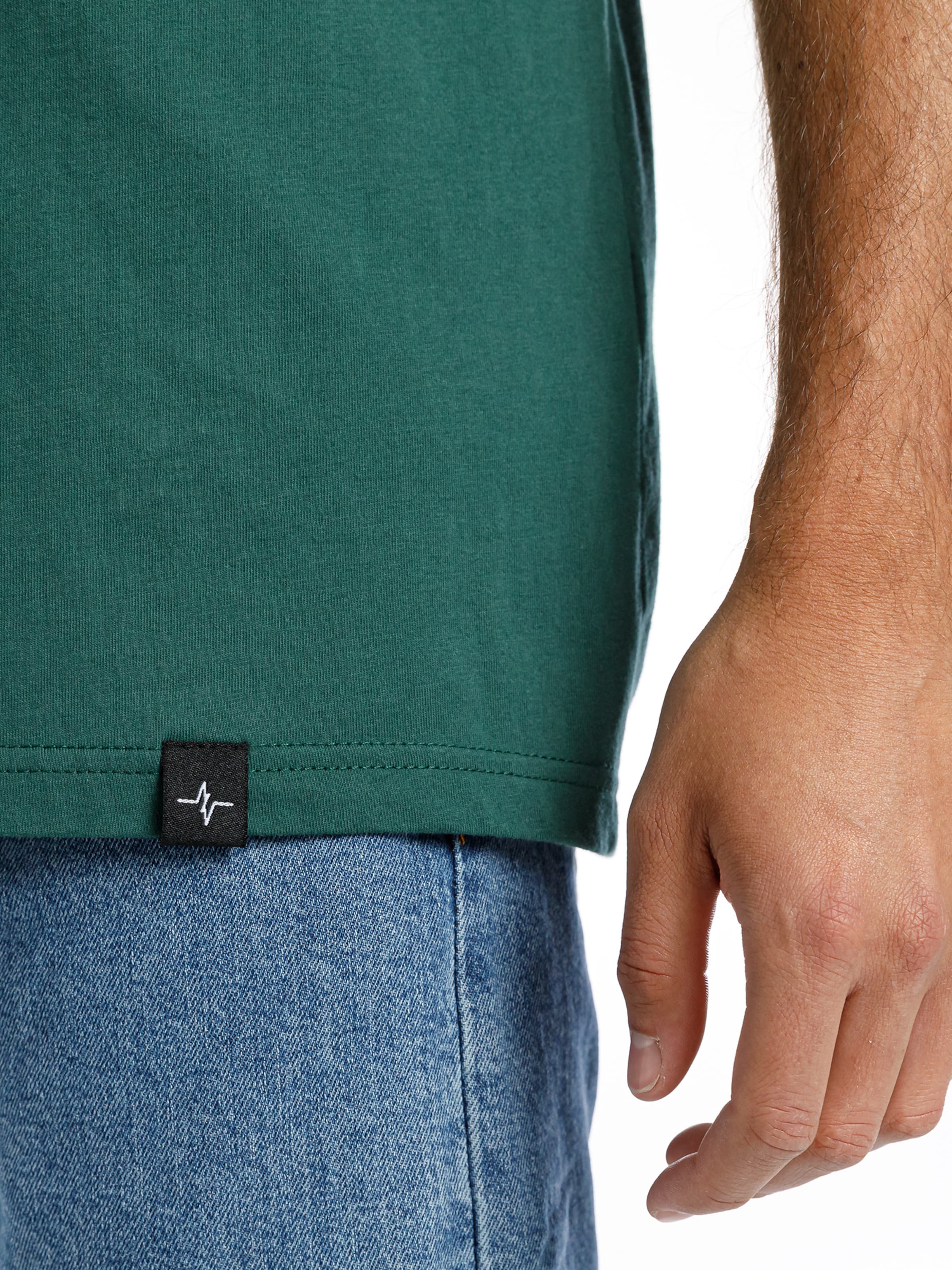 SPITZBUB Shirt 'Thomas' in Green