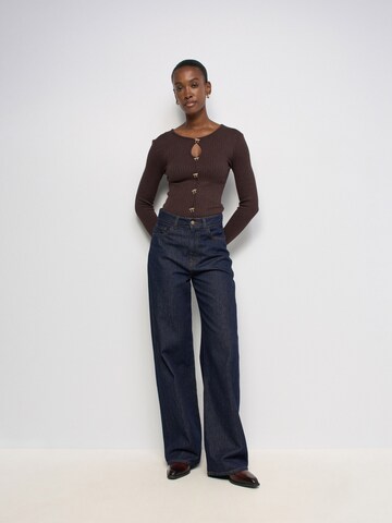 Salsa Jeans Pullover in Braun