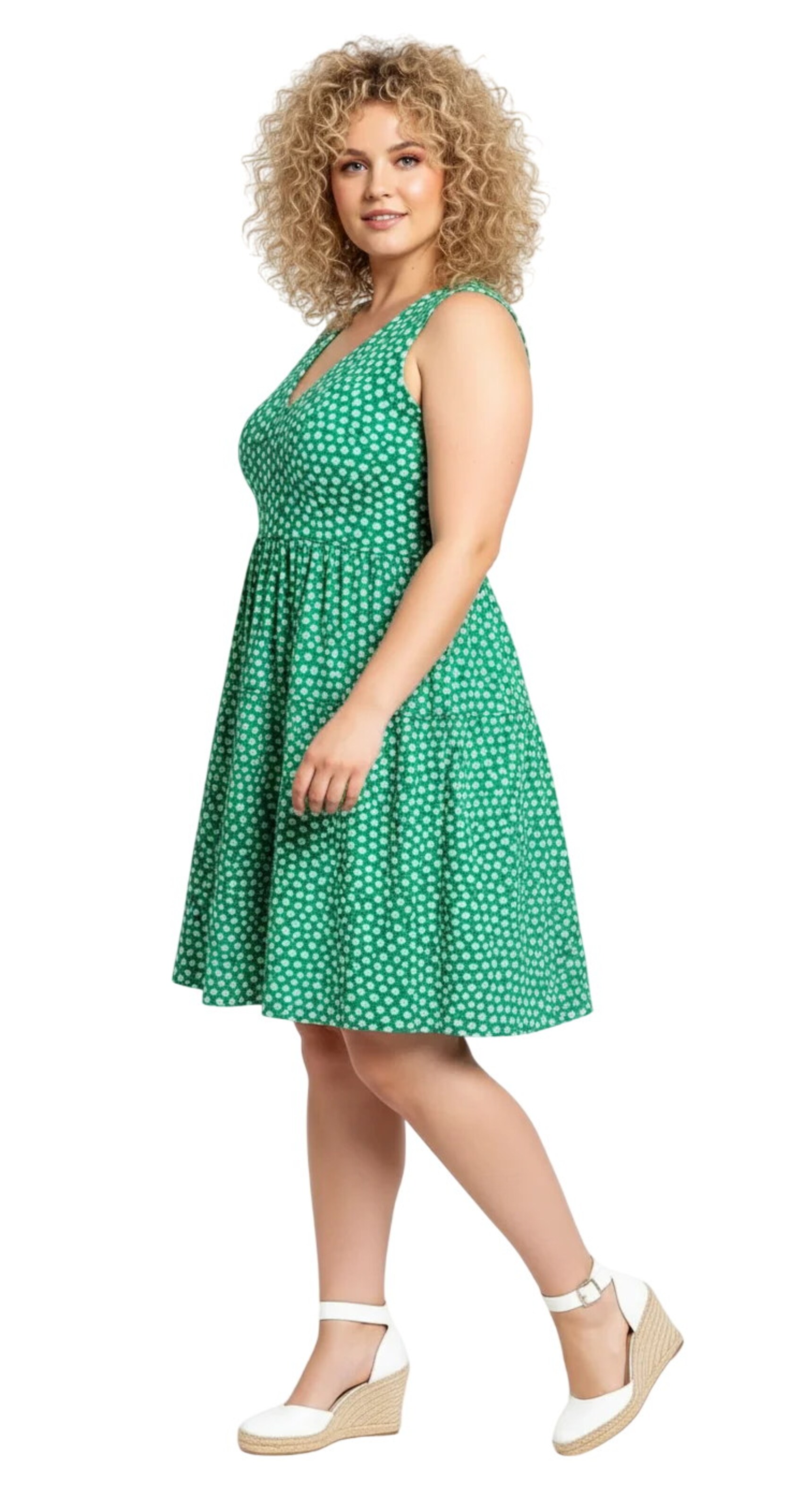 Shape Of You Kleid in Grün