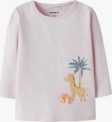 NAME IT Shirt 'NBFHIA' in Pink: front