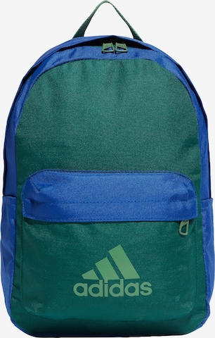 ADIDAS PERFORMANCE Sports Backpack in Green: front