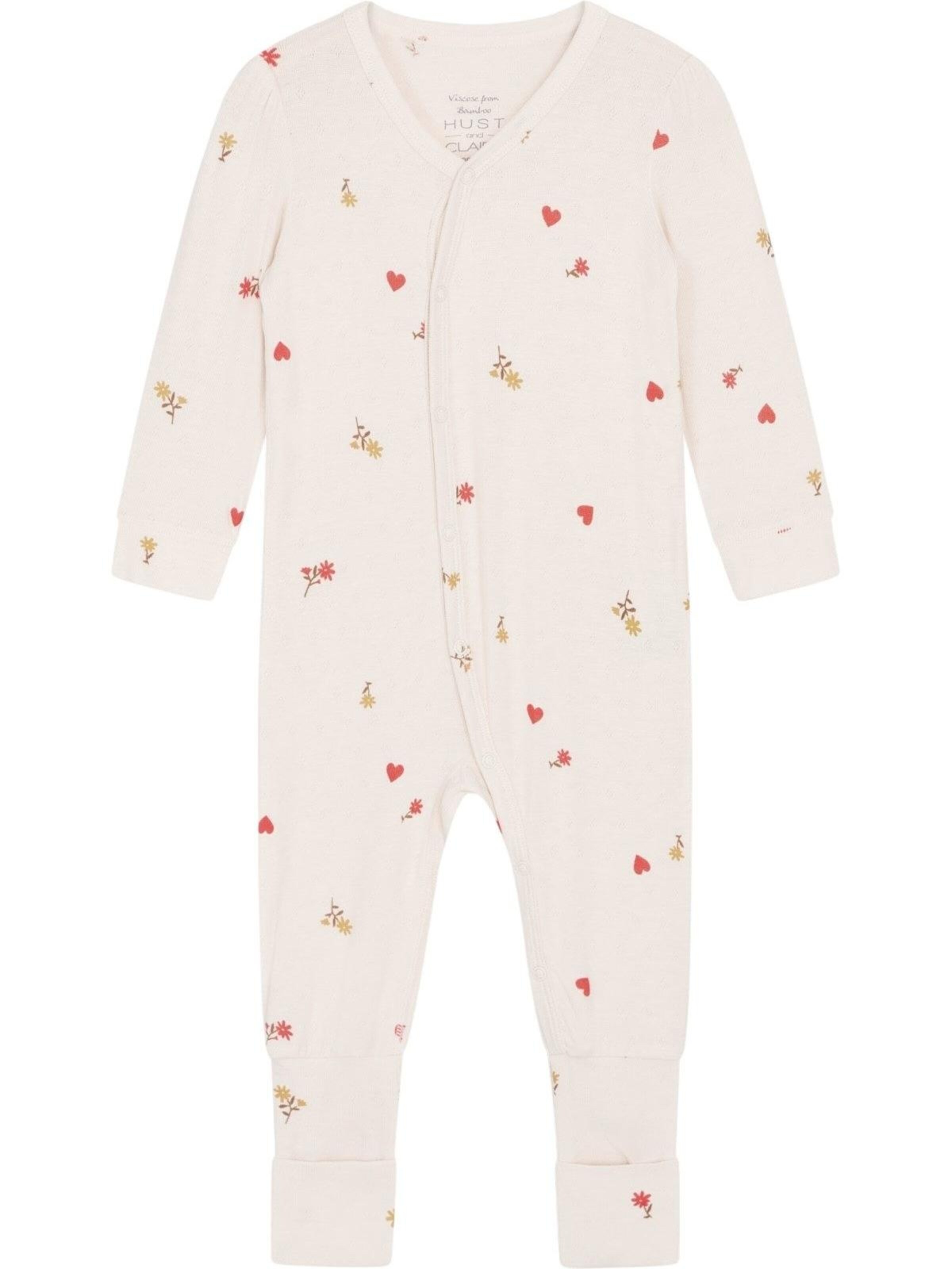 Hust & Claire Strampler/Body 'HUST & CLAIRE Jumpsuit HCMULLE' in Weiß: Vorderseite