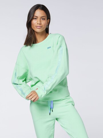 Jette Sport Sweatshirt in Green: front