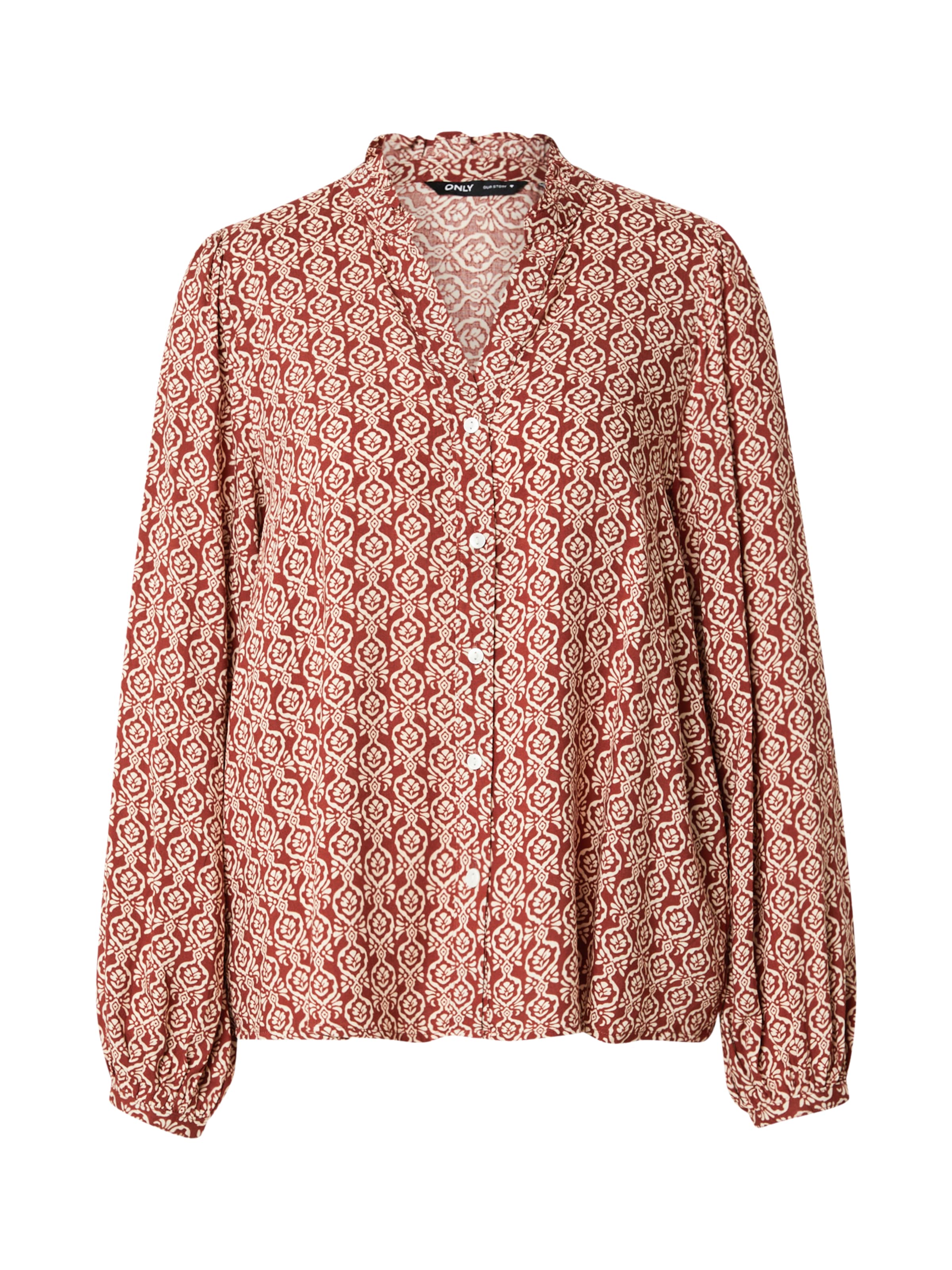 ONLY Blouse 'ONLRAYA' in Brown: front