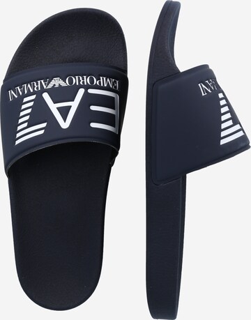 Claquettes / Tongs EA7 Emporio Armani en bleu