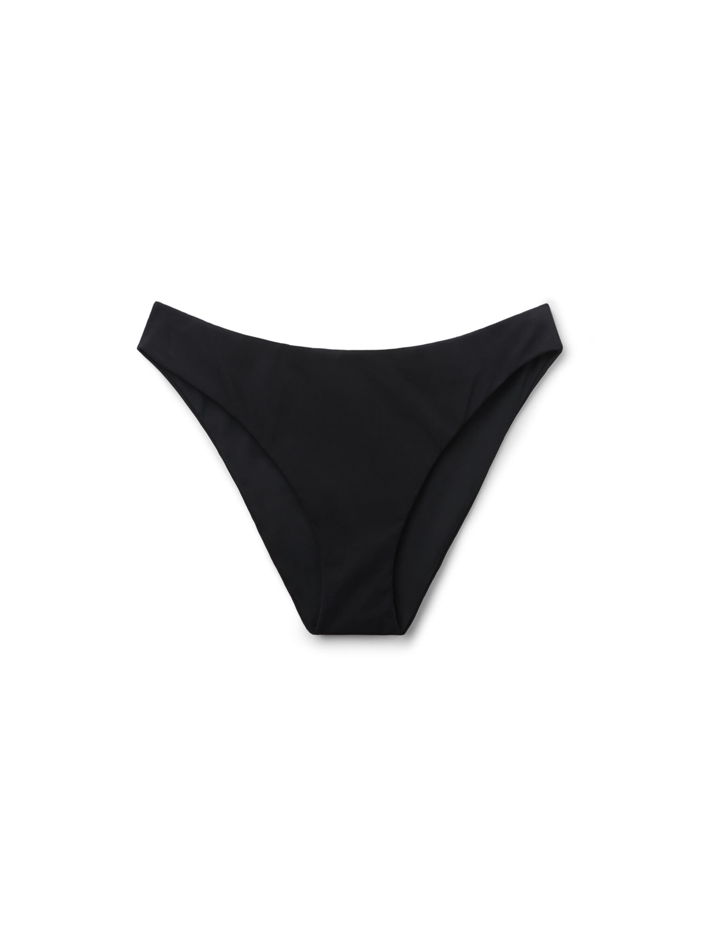 CALZEDONIA Bikini Bottoms 'Premium Fit' in Black: front