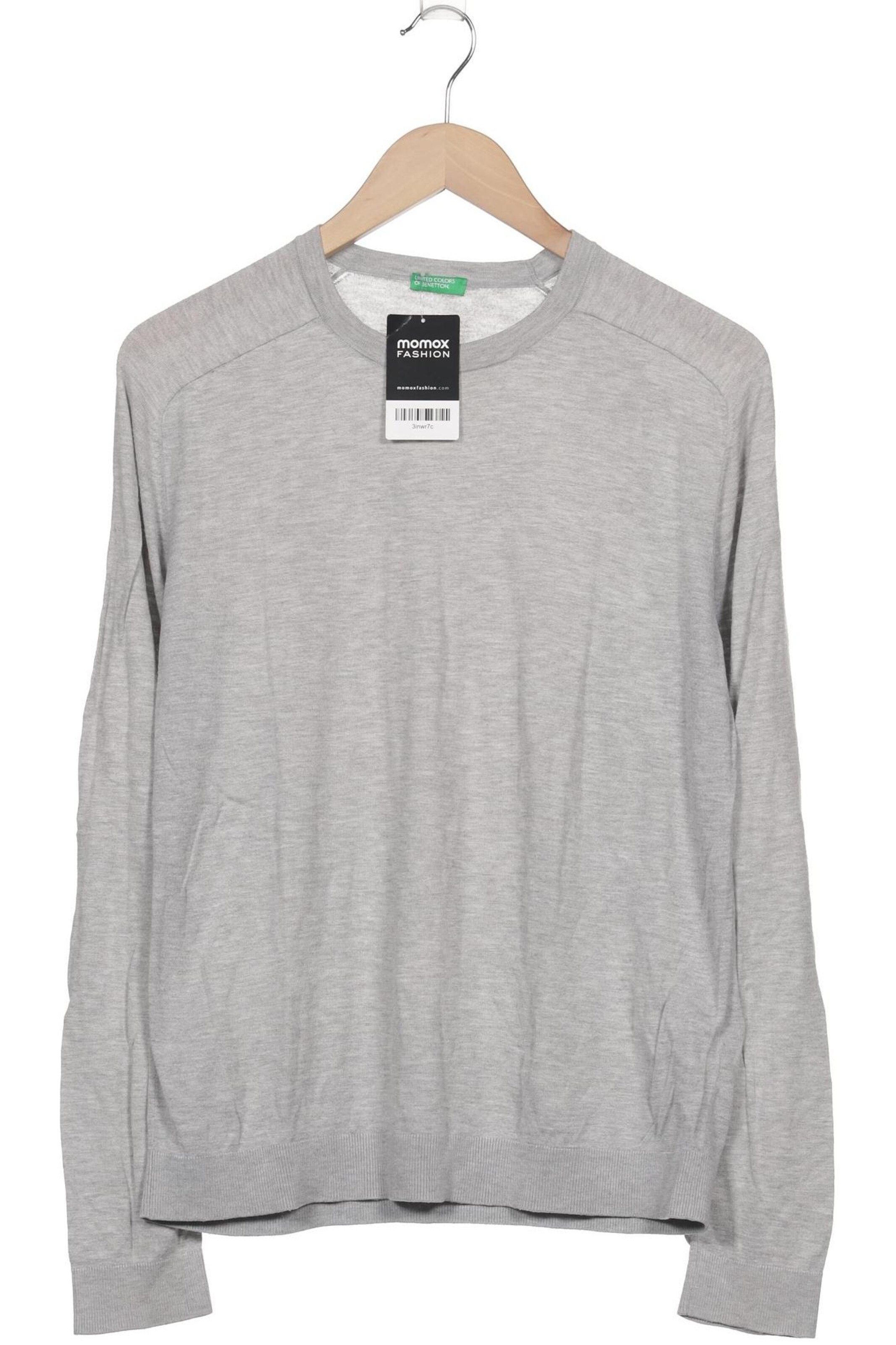 UNITED COLORS OF BENETTON Pullover L in Grau: Vorderseite