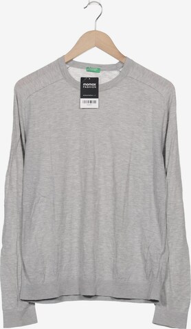 UNITED COLORS OF BENETTON Pullover L in Grau: Vorderseite