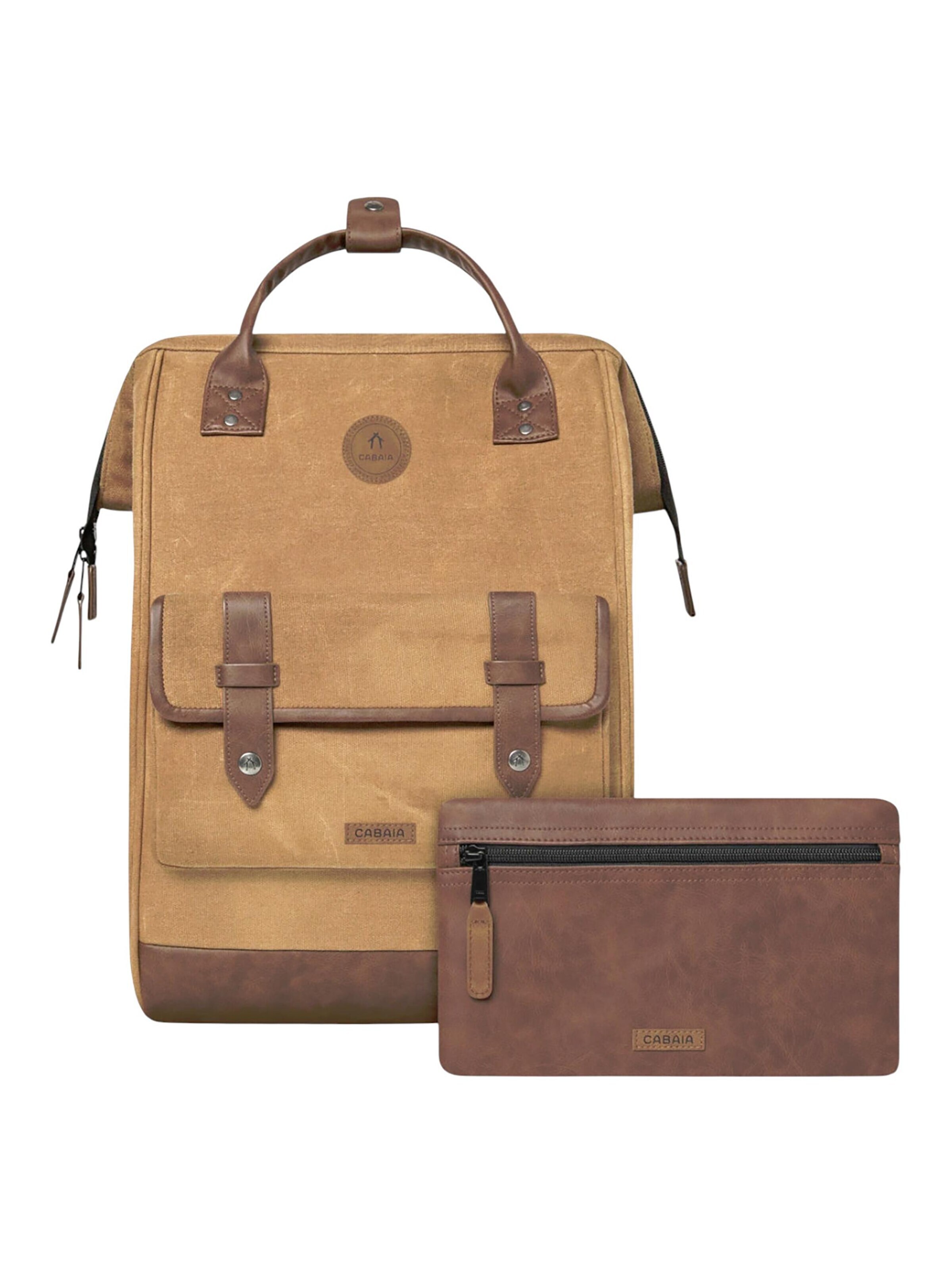 Cabaia Rucksack 'Colombo L'‌‌‌‌‌‌‌‌ in Braun: Vorderseite