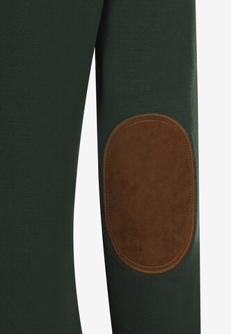DENIM CULTURE Sweter 'ISABELLA' w kolorze zielony