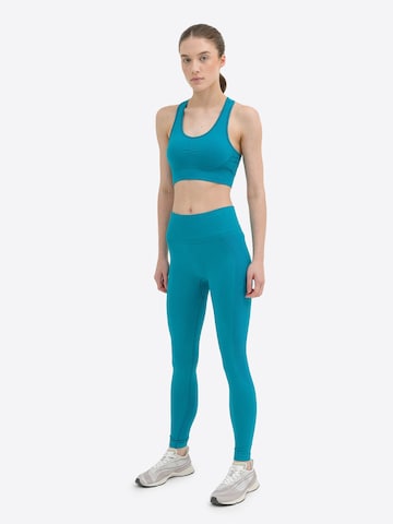4F Skinny Športne hlače | modra barva