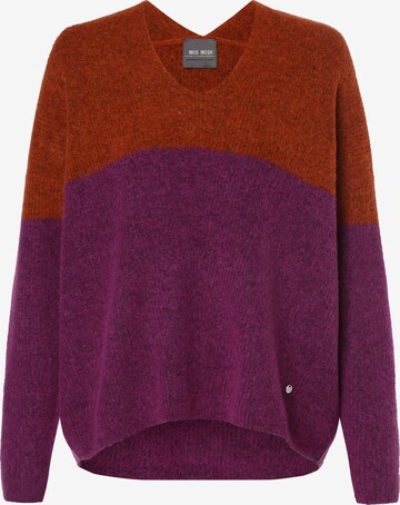 MOS MOSH Sweater in Purple: front