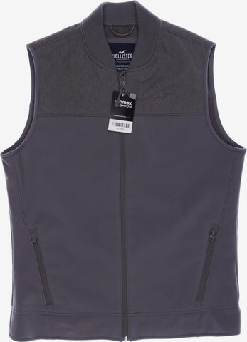 HOLLISTER Vest in M in Grey: front