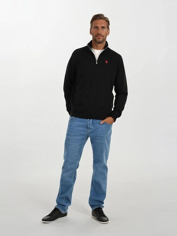 U.S. POLO ASSN. Sweatshirt in Black