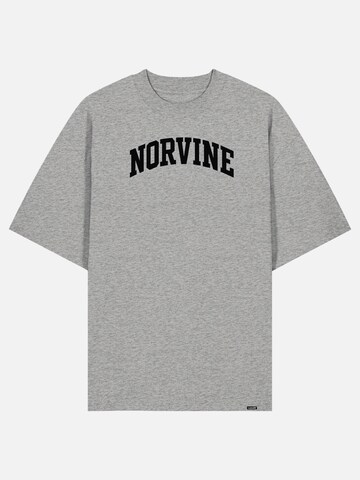 Norvine Shirt 'Statement Oversize Norvine T-Shirt' in Grey: front