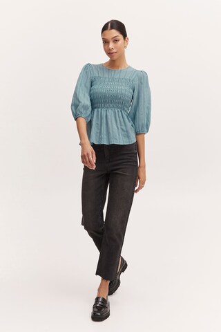 b.young Blouse 'ILAURI' in Blauw