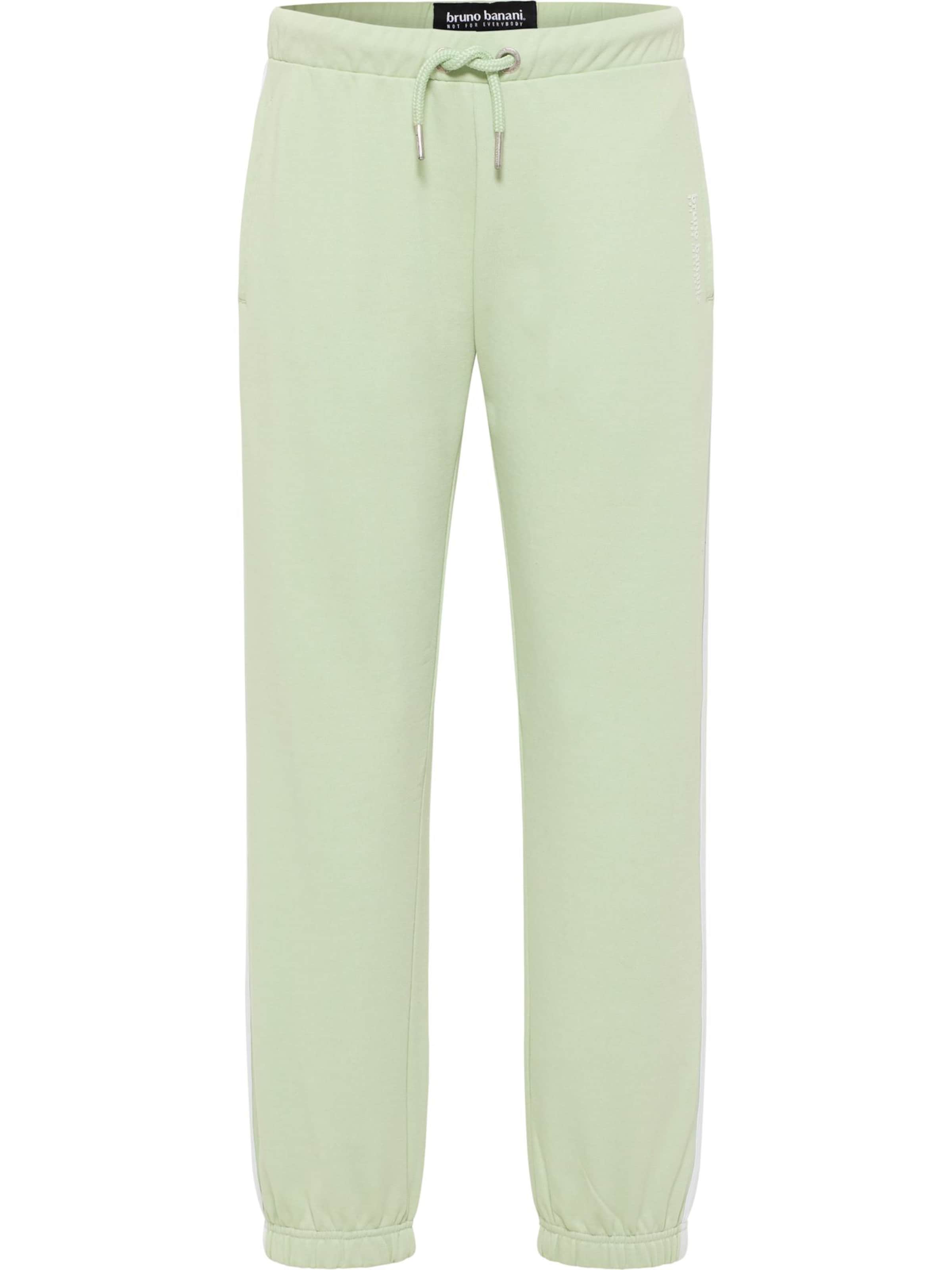 Bruno Banani Tapered Pants 'CARNEY' in Green: front