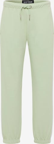 BRUNO BANANI Tapered Pants 'CARNEY' in Green: front