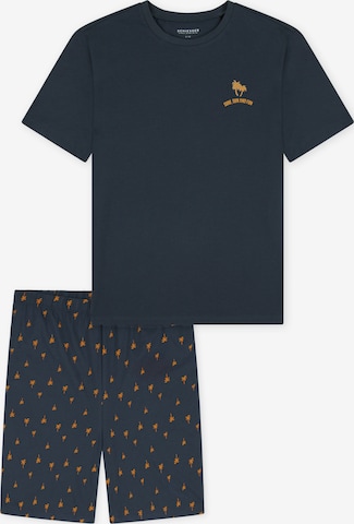 SCHIESSER Nachtkledij ' Organic Cotton ' in Grijs: voorkant