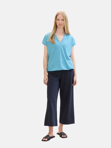 TOM TAILOR Blouse in Blauw