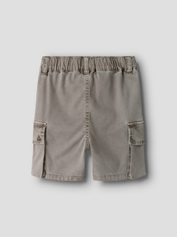 NAME IT Regularen Hlače 'NMMBEN B CARGO MK SHORTS 7805-PO NO' | siva barva