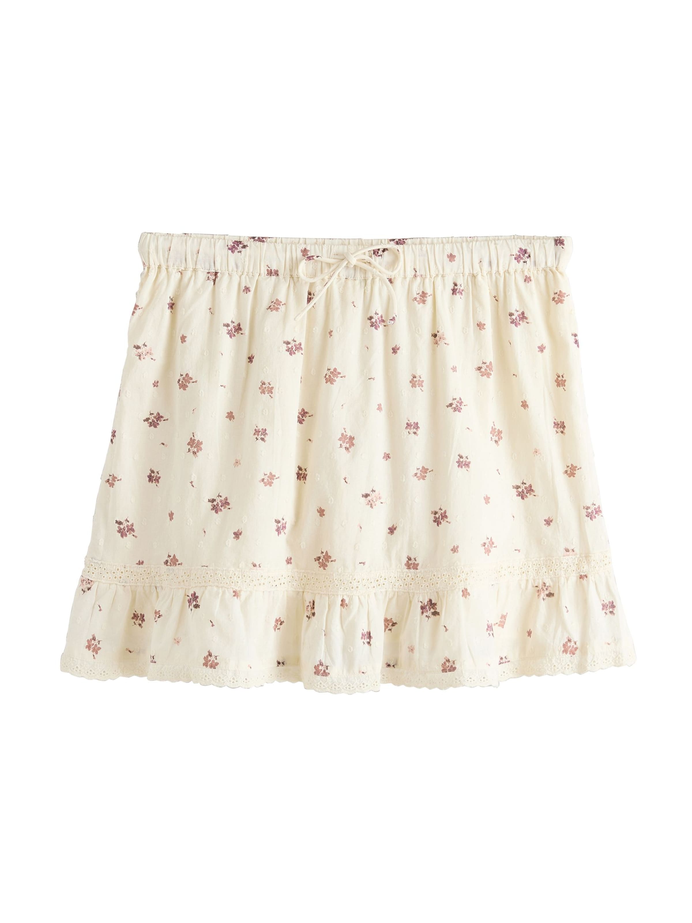 Next Skirt in White: front