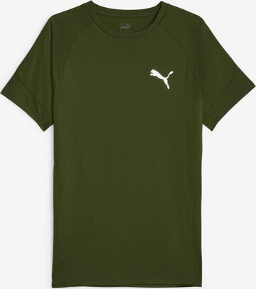 T-Shirt fonctionnel PUMA en vert : devant