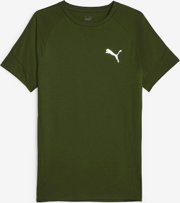 PUMA Functioneel shirt in Groen: voorkant