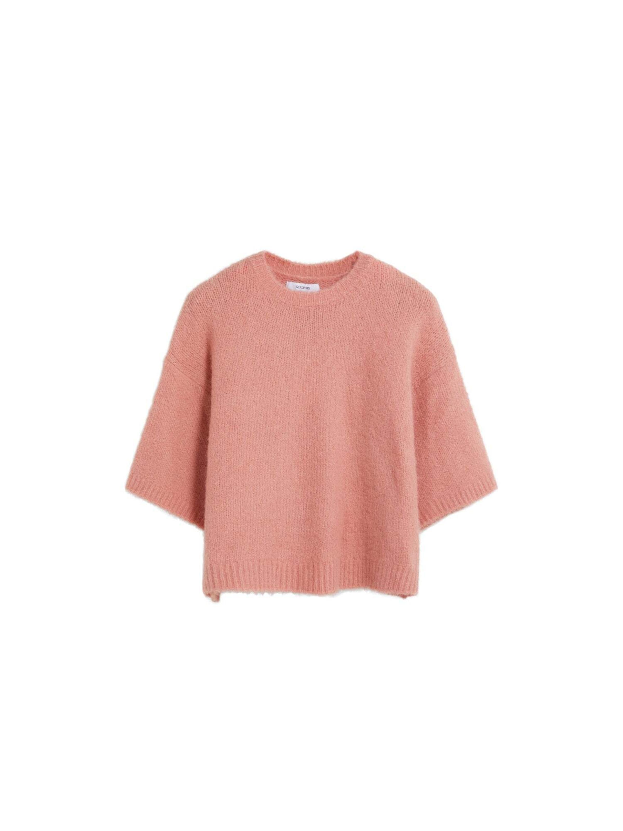 Scalpers Pulóver - rózsaszín: elől