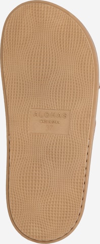 Alohas Sandale 'Marshmallow' in Beige