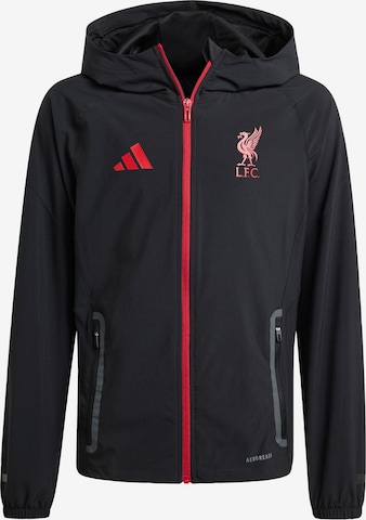 Veste de sport 'Liverpool FC Tiro 25 Competition' ADIDAS PERFORMANCE en noir : devant