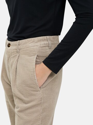 CAMEL ACTIVE Wide leg Pleat-Front Pants in Grey