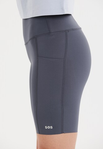 SOS Slim fit Sports trousers 'Leysin' in Blue