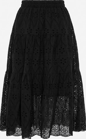 usha FESTIVAL - Saia em preto: frente
