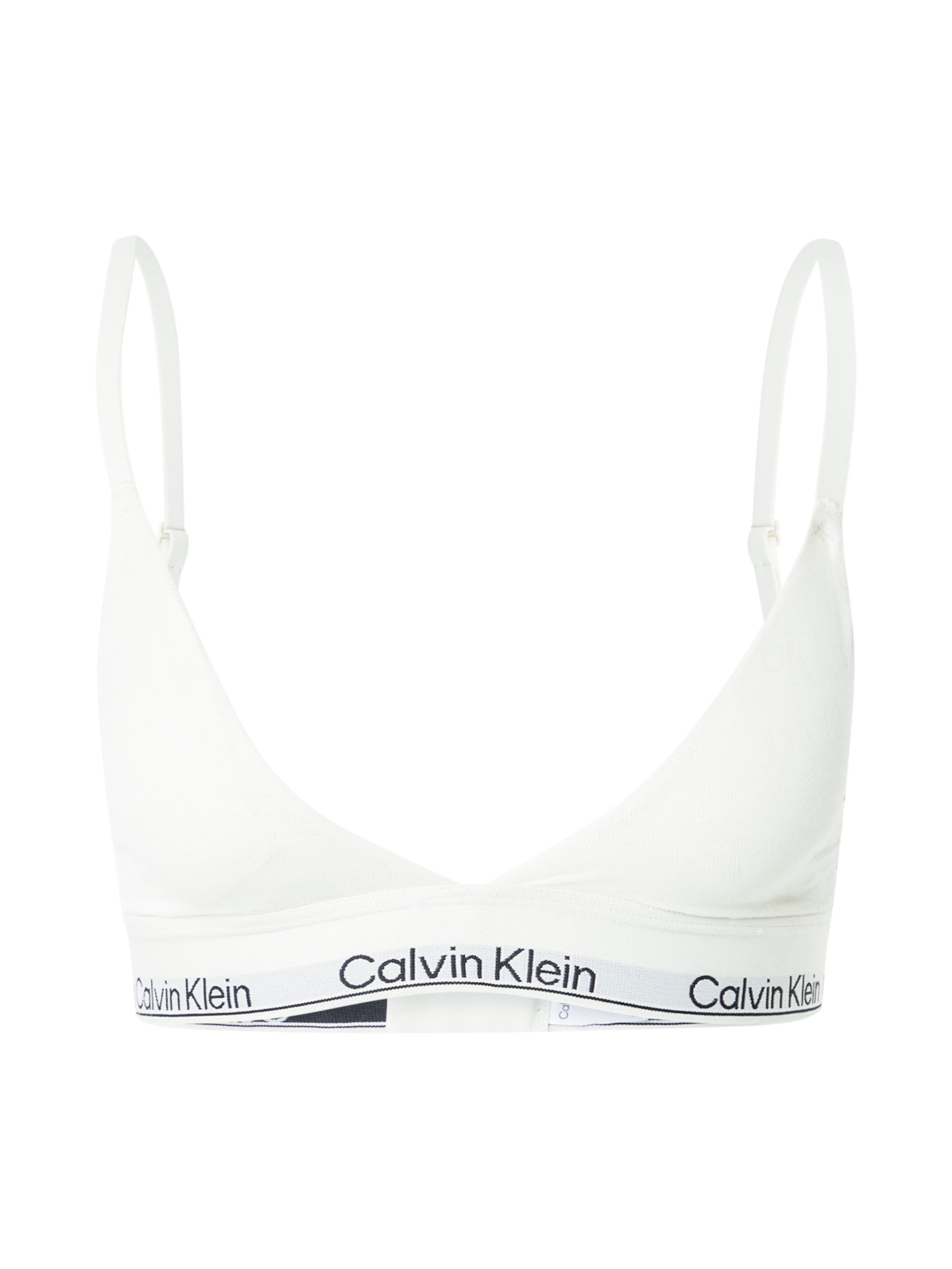 Calvin Klein Underwear Trójkąt Biustonosz w kolorze biały: przód