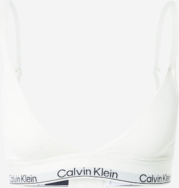 Triunghi Sutien de la Calvin Klein Underwear pe alb: față