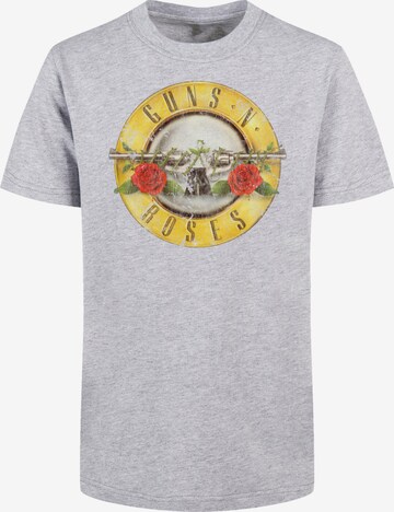 F4NT4STIC Shirt 'Guns 'n' Roses' in Grau: predná strana