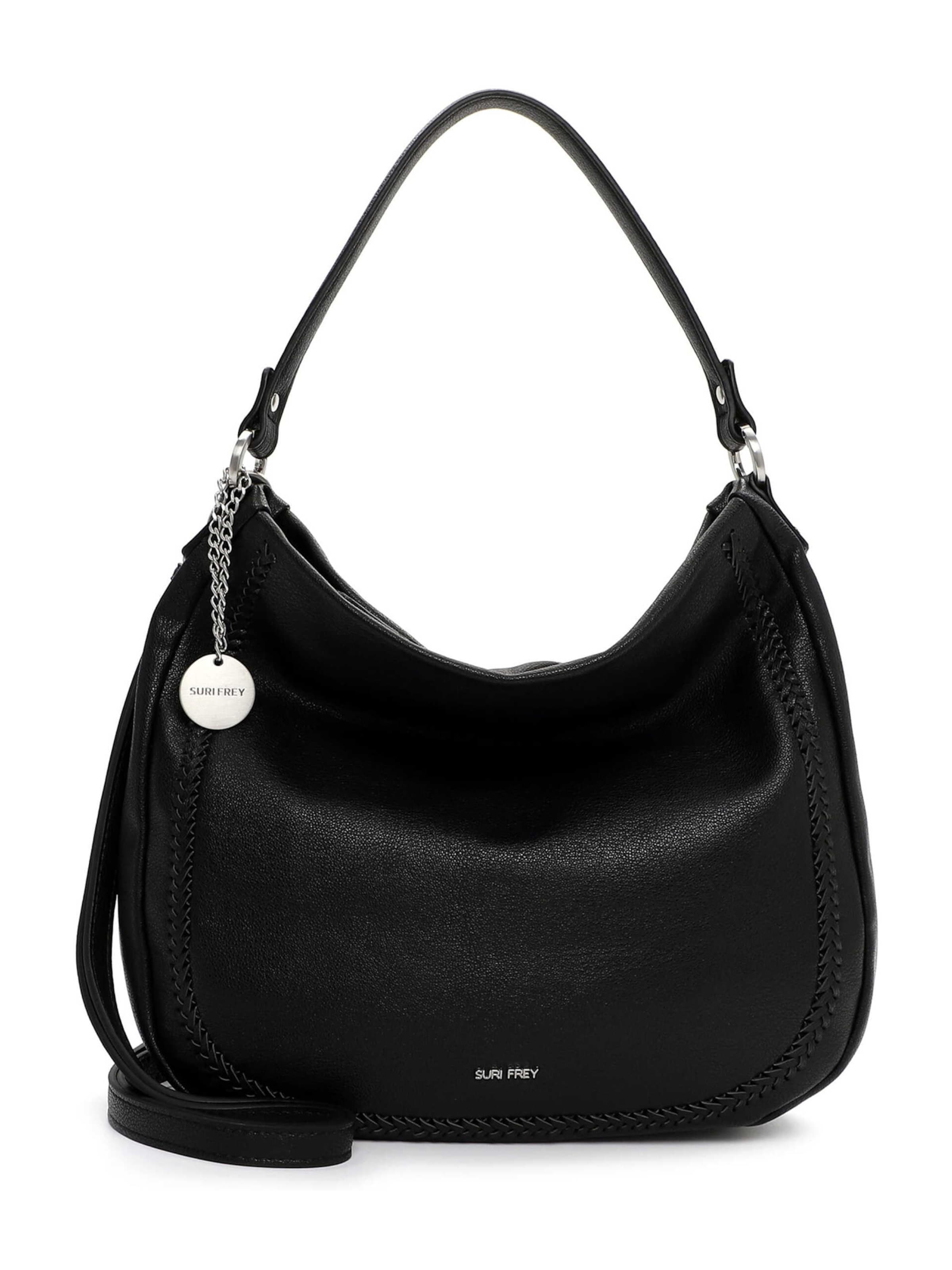 Suri Frey Kabelka na rameno 'Piggy' - Čierna: predná strana