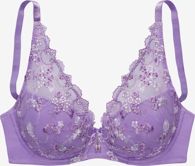 LASCANA Rintaliivi värissä vihreä / vaaleanvioletti / valkoinen, Tuotenäkymä