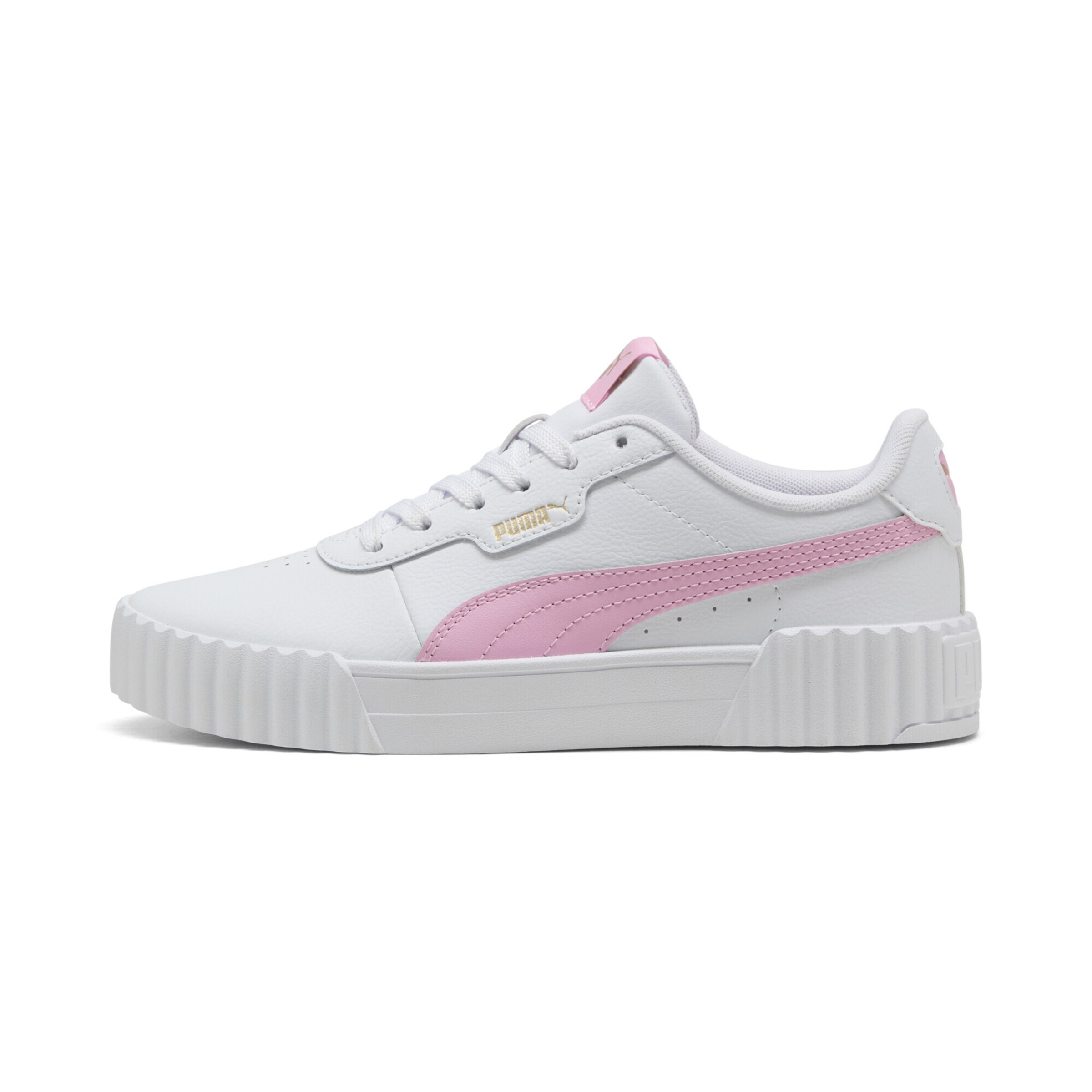 Baskets basses PUMA en blanc : devant