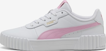 Baskets basses PUMA en blanc : devant