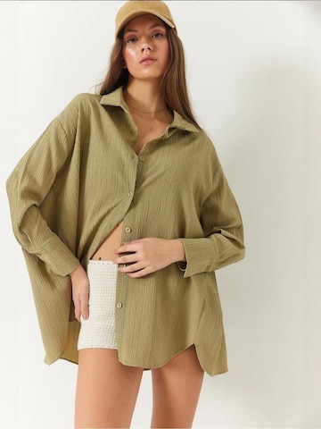 Chemisier Bianco Lucci en vert