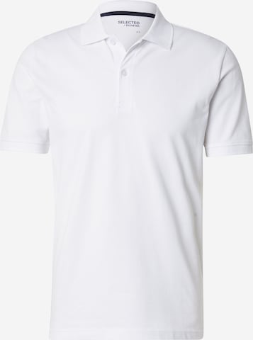 SELECTED Футболка 'SLHDANTE' в Белый: спереди