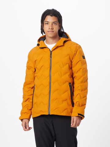 Veste outdoor KILLTEC en jaune : devant