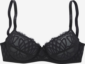 Reggiseno di LASCANA in nero: frontale