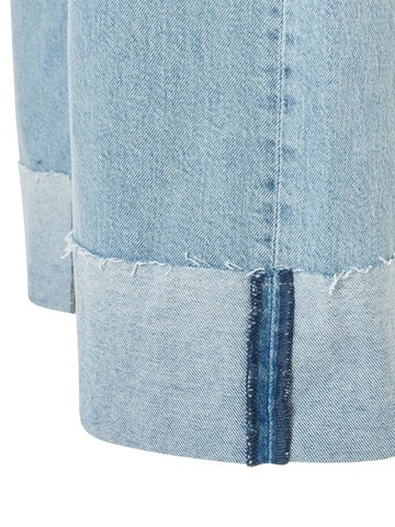 MAC Wide leg Jeans 'Nevada' in Blue