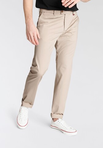 MAC Slimfit Chinohose in Beige