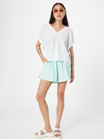 Sisley - Blusa em branco