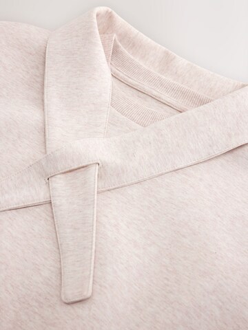 self. Set: Sweatshirt und Schal in Beige