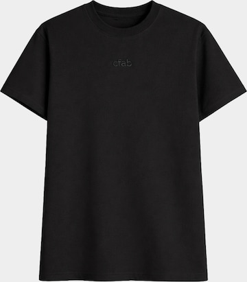 cfab (formerly creamy fabrics) Shirt 'Everyday' in Schwarz: Vorderseite